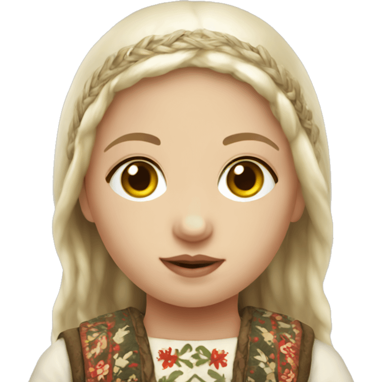 Slavic doll  emoji