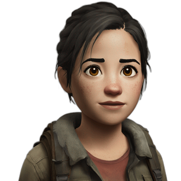 Ellie the last of us part II emoji