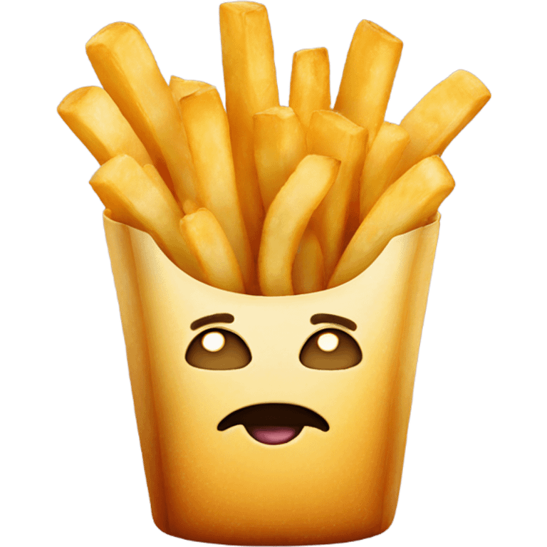 big crispy fries emoji