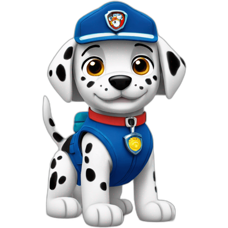 paw patrol dalmatien emoji