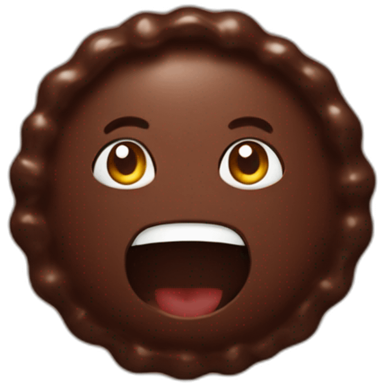 Chocolate emoji