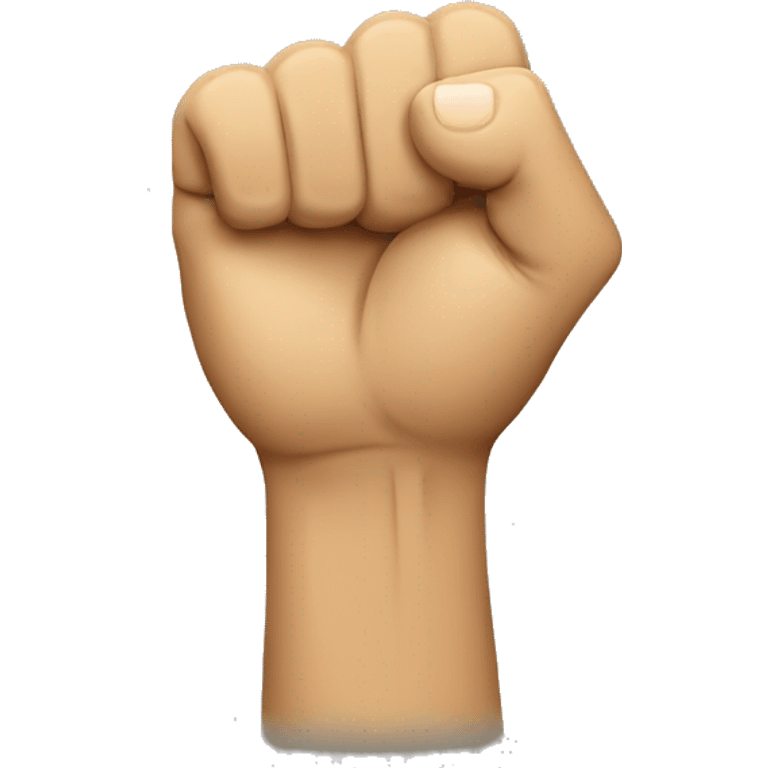 political activist fist emoji