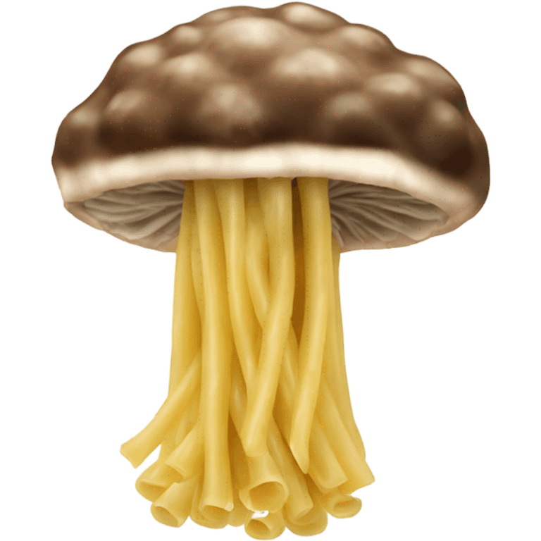 Truffle mushroom pasta  emoji