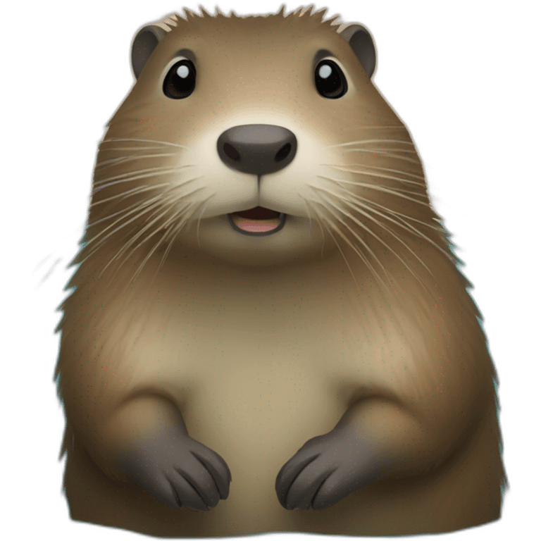 Nutria emoji