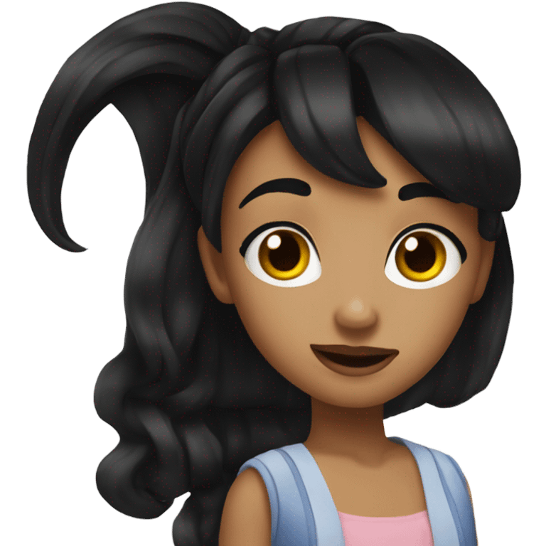 Mikey Madison actress realistic black hair emoji