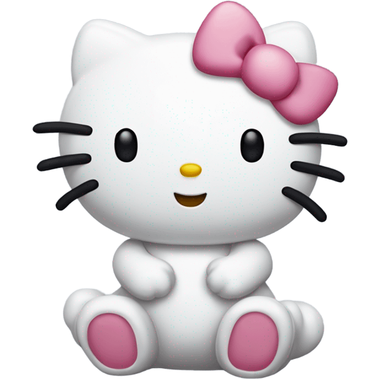 hello kitty farting emoji