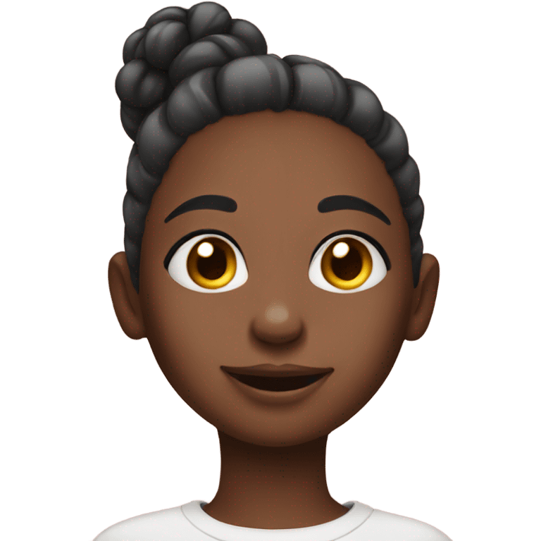 Girl doing skincare emoji