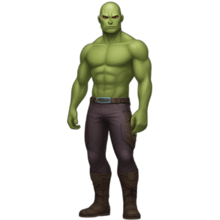 fullbody drax marvel emoji