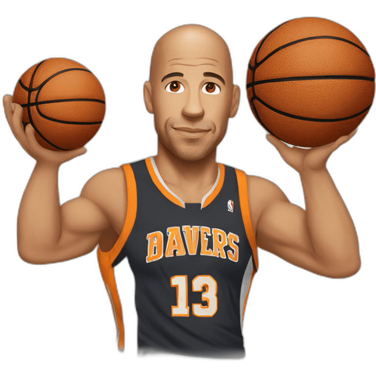 Vin Diesel basquet emoji