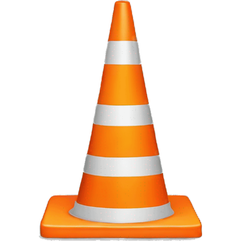 Traffic cone emoji