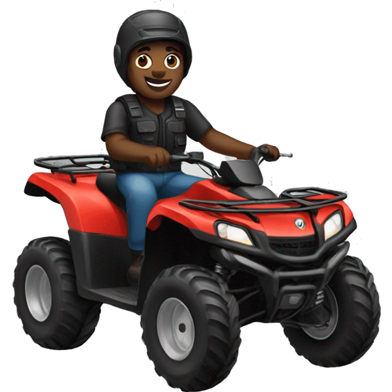 black atv emoji