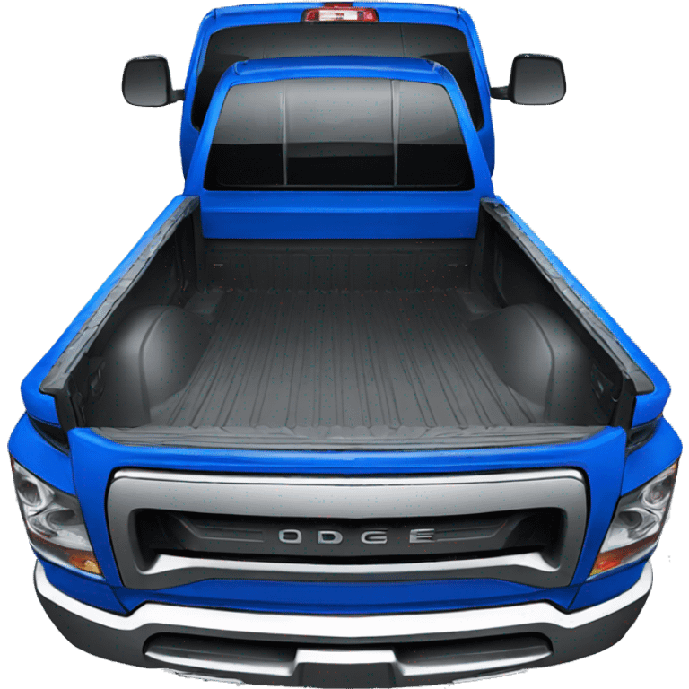 Dodge ram blue emoji