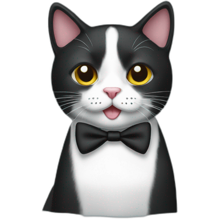 tuxedo-cat-with-moustache emoji