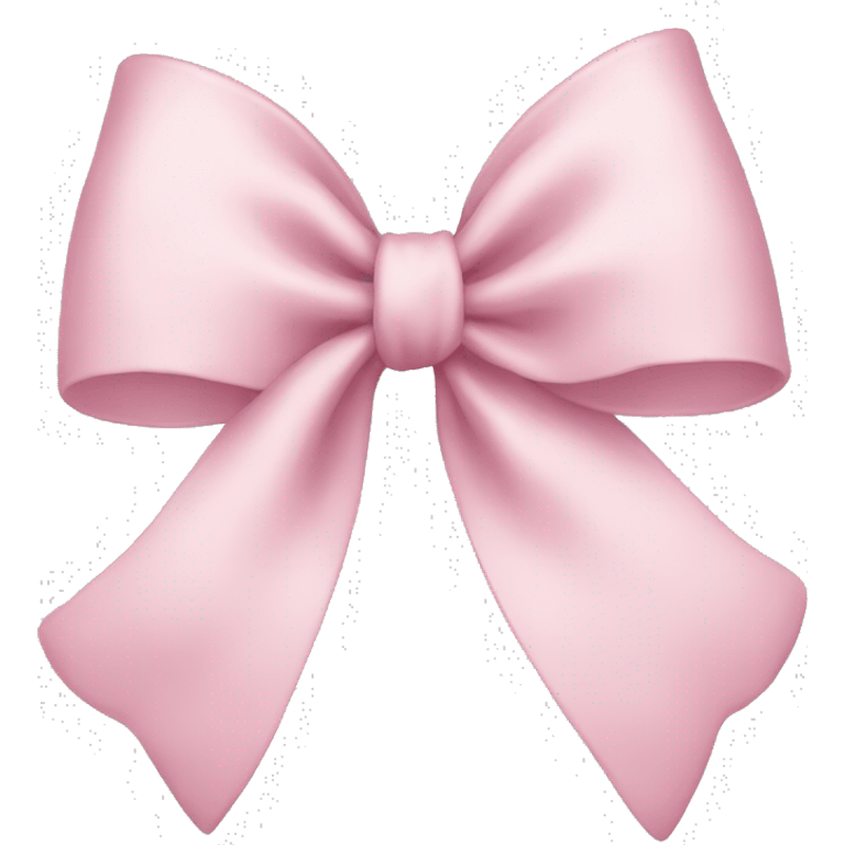 Light pink bow emoji