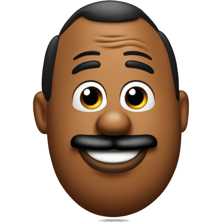 Steve Harvey as mr potato head emoji