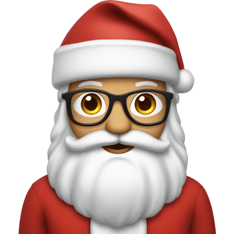 Cute Santa  emoji