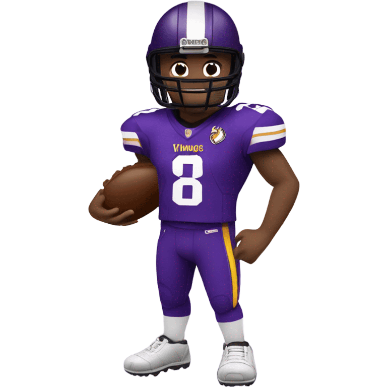 Minnesota vikings football player emoji