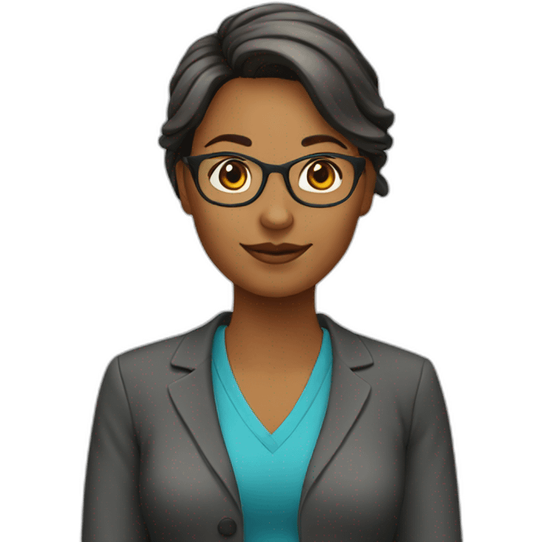 female teacher emoji