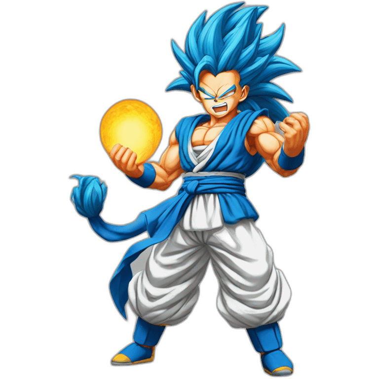 Gogeta super saiyan blue emoji