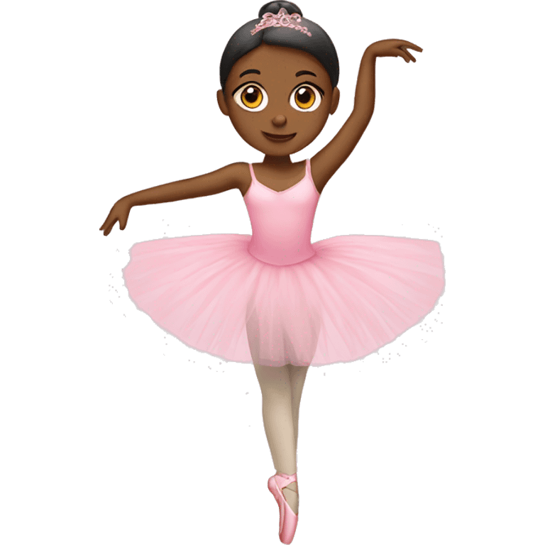 pink ballerina emoji