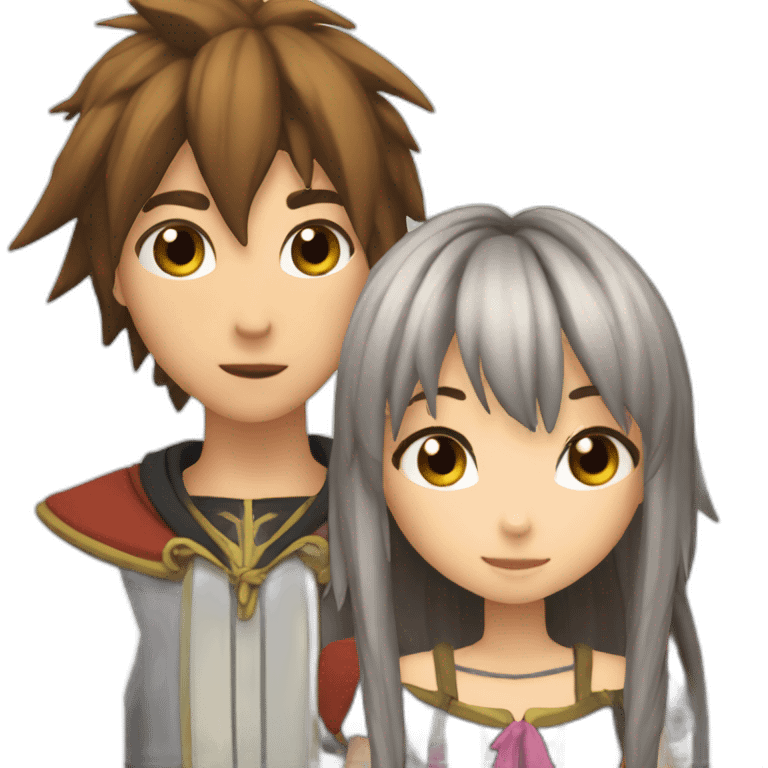 sora et adeline emoji