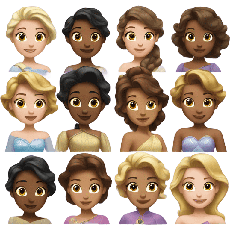 Disney Princess emoji