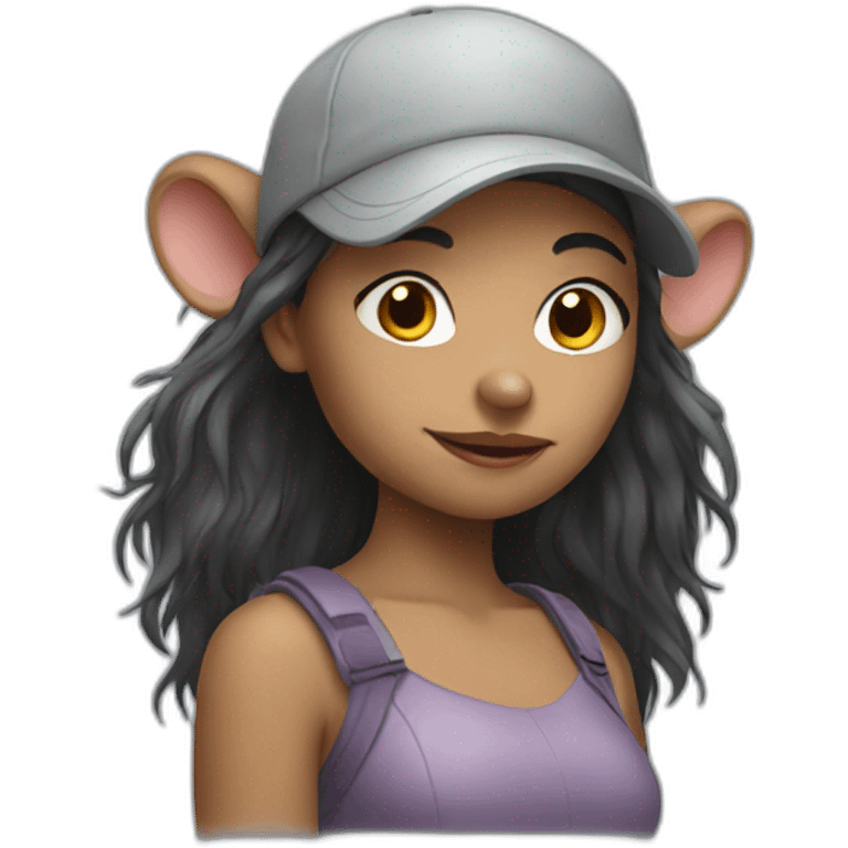 rat girl emoji