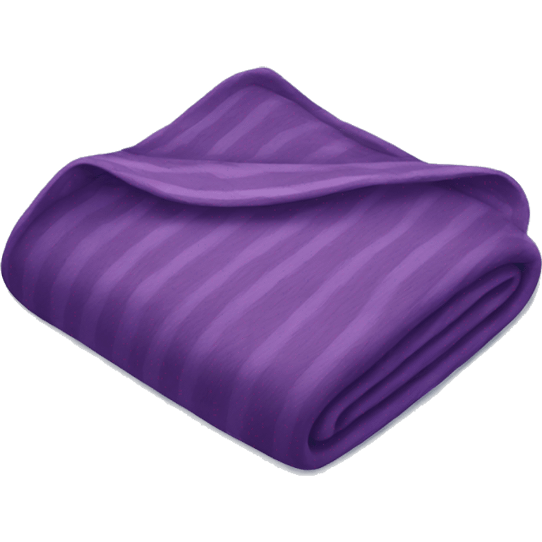 Purple blanket emoji