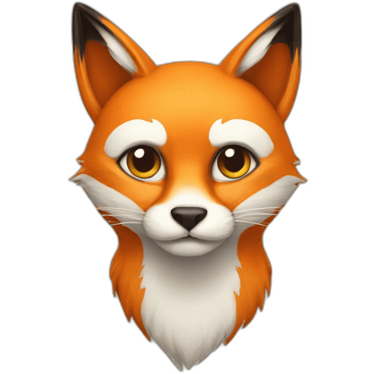 cat hung fox emoji