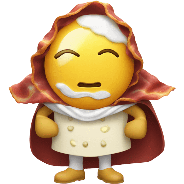 Eggs Benny as a person emoji