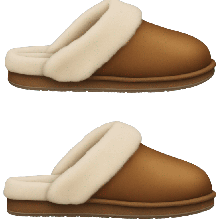 Ugg slippers brown emoji