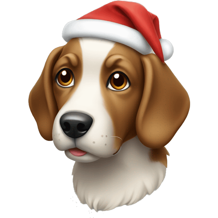 christmas dog emoji