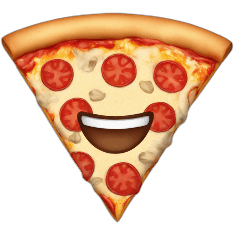 smile pizza emoji