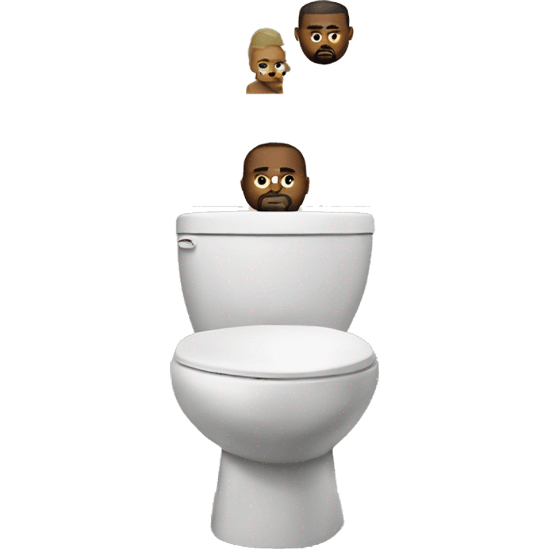 Skibidi toilet kanye west emoji