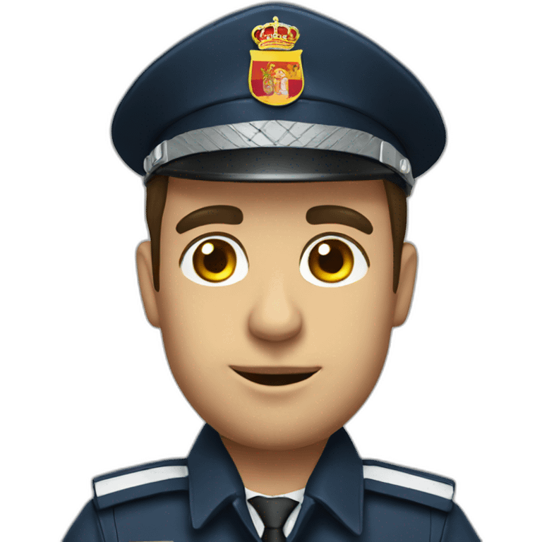 Spain Police emoji