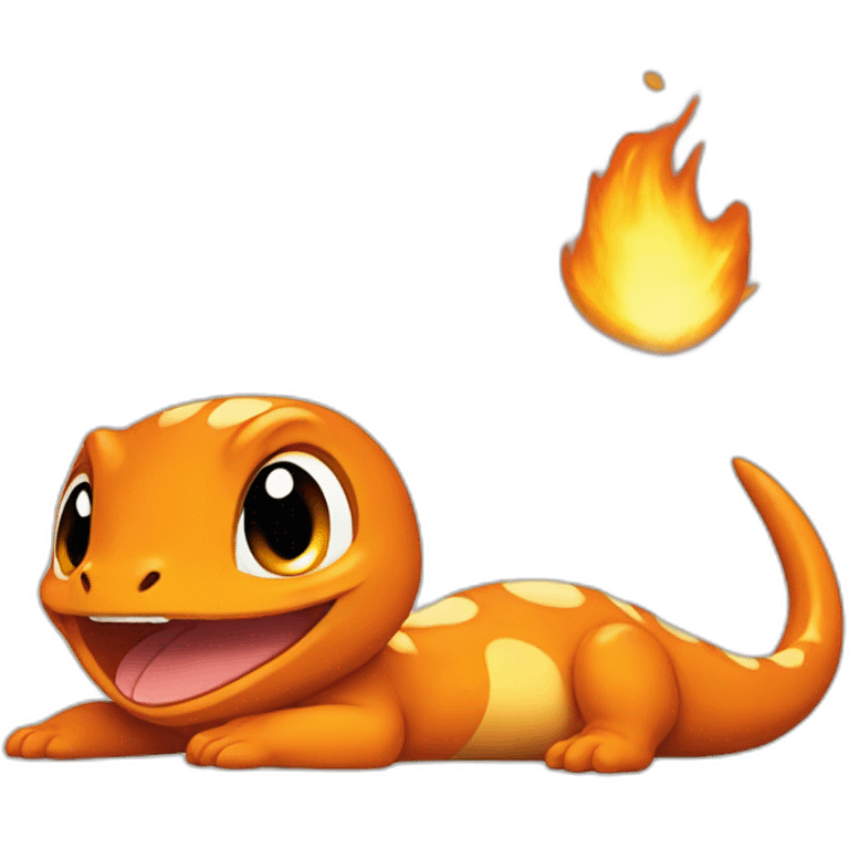 Charmander lying emoji