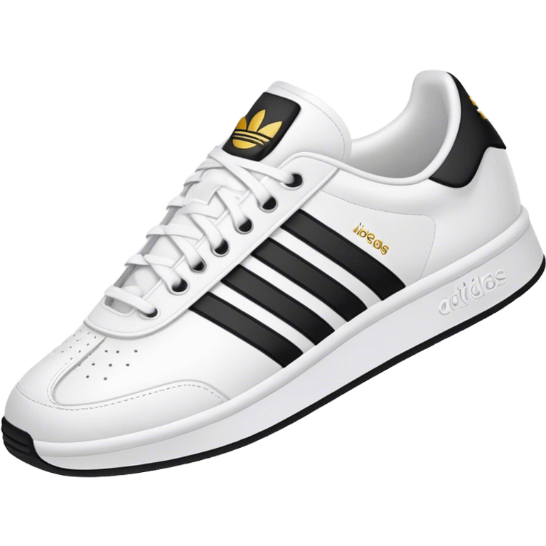 adidas two stripes sneaker emoji