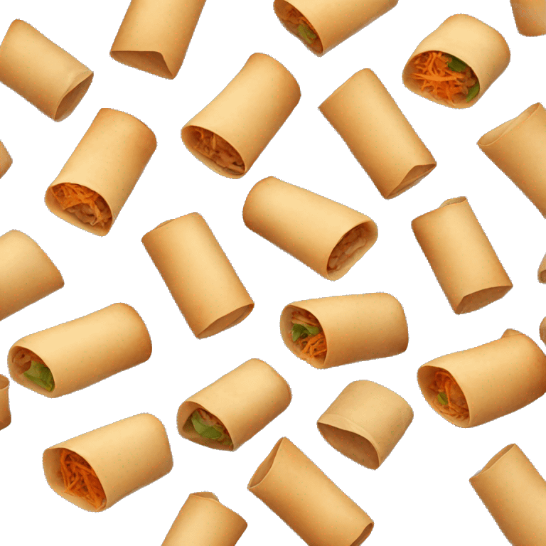 spring rolls  emoji