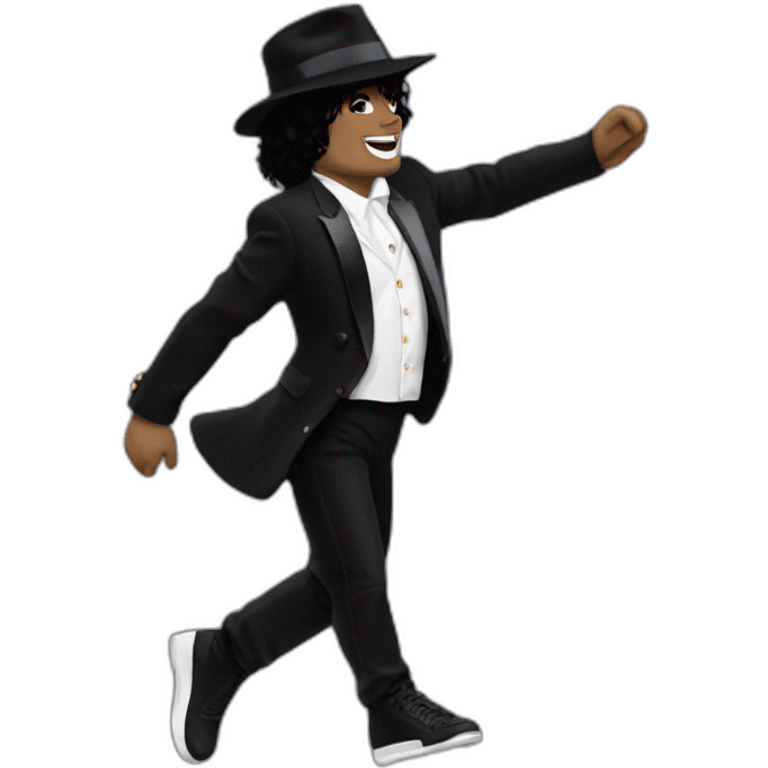 micheal jackson moonwalk emoji