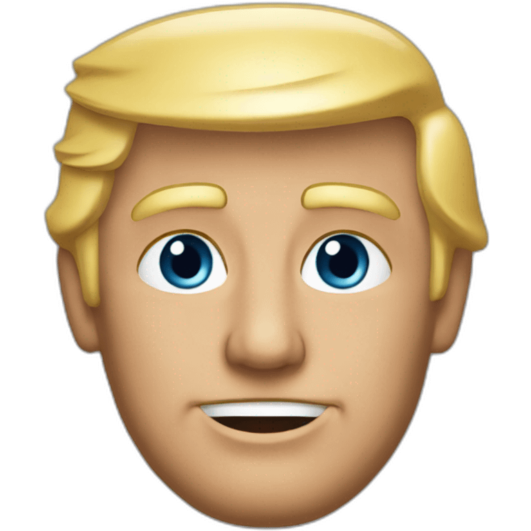 Donald Trump in kaffiyah emoji