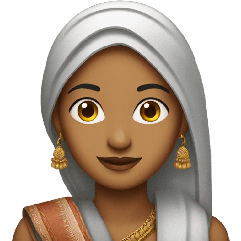 Indian woman  emoji