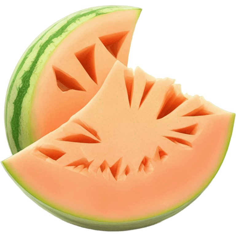 A Melon bursting emoji