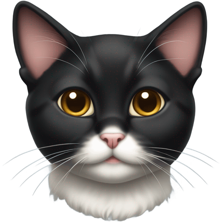 Black munchkin cat emoji