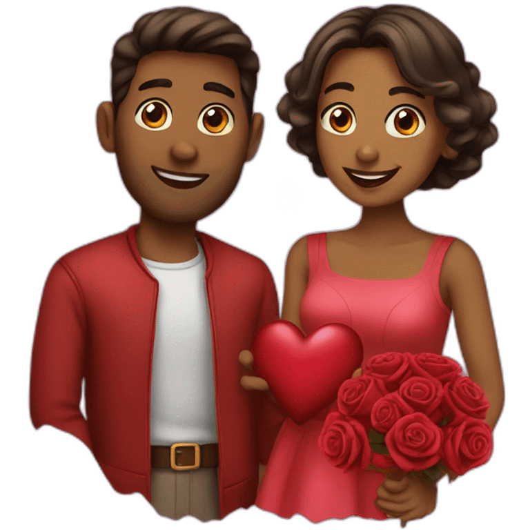 valentine couple emoji