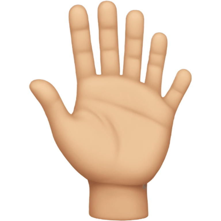 down hand emoji