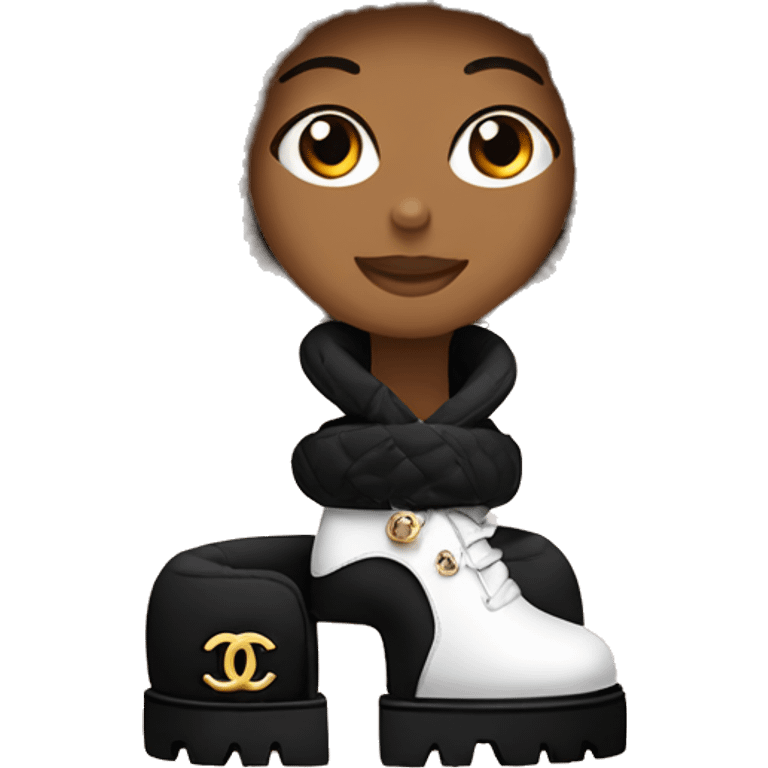 Chanel Ugg emoji