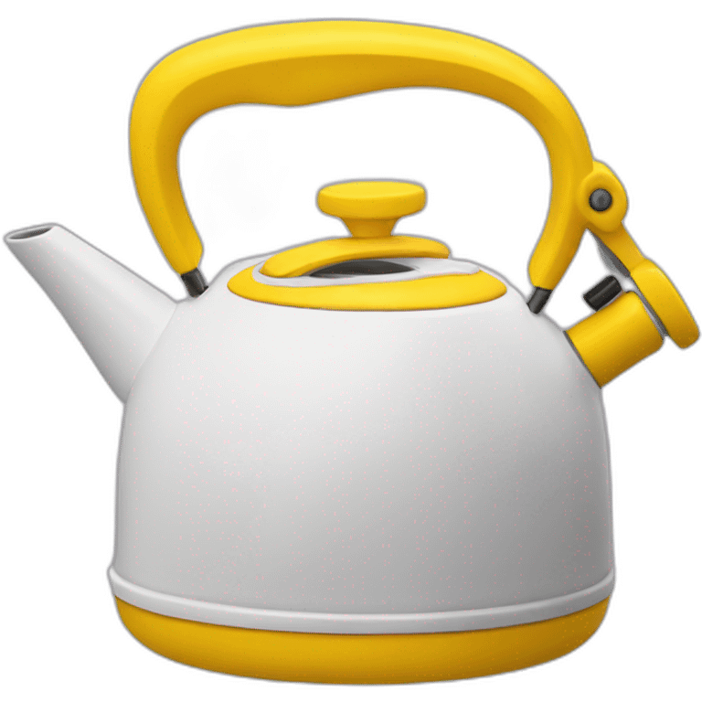 Yellow mini kettle emoji