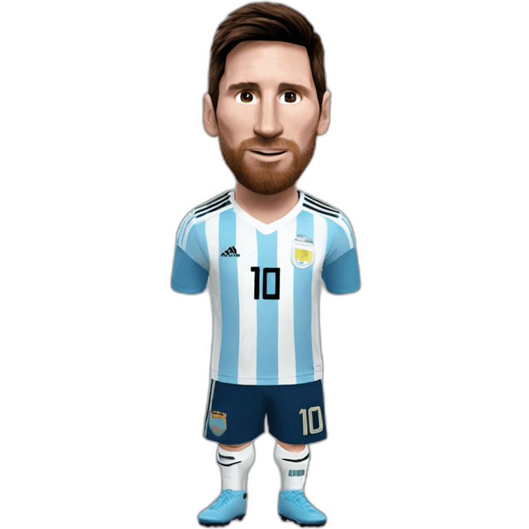 Messi argentina ok emoji