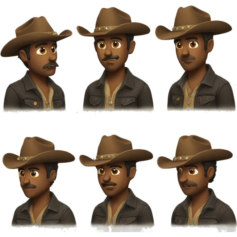 Rana cowboy emoji