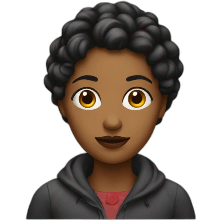 Femme métisse  emoji